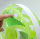 Green Standing Fan with Rubber Blades EVA Oh My Home 45W